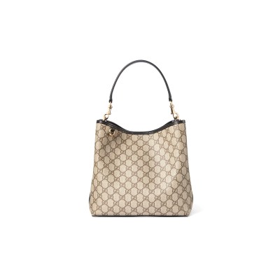 GUCCI GG EMBLEM MEDIUM BUCKET BAG 815103 (25*25*15.5cm)